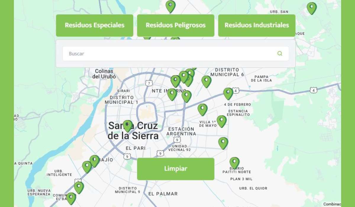 Presentan un buscador de operadores autorizados para la gestión de residuos especiales