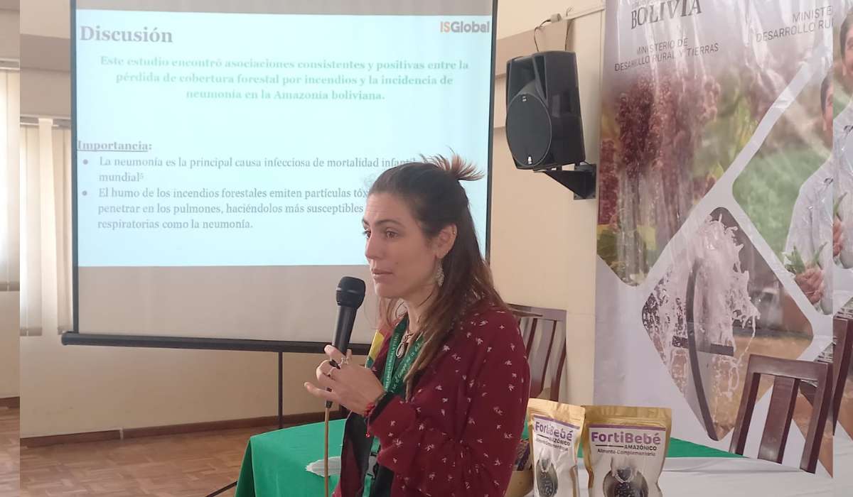 La neumonía aumenta un 20% por cada 1% de incremento de la tasa de deforestación