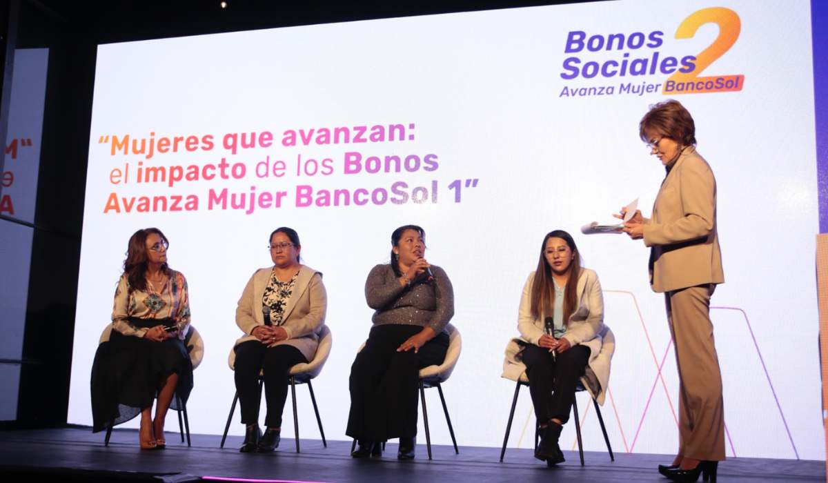 BancoSol impulsa 3.200 negocios con su segundo bono social de género por Bs. 150 millones
