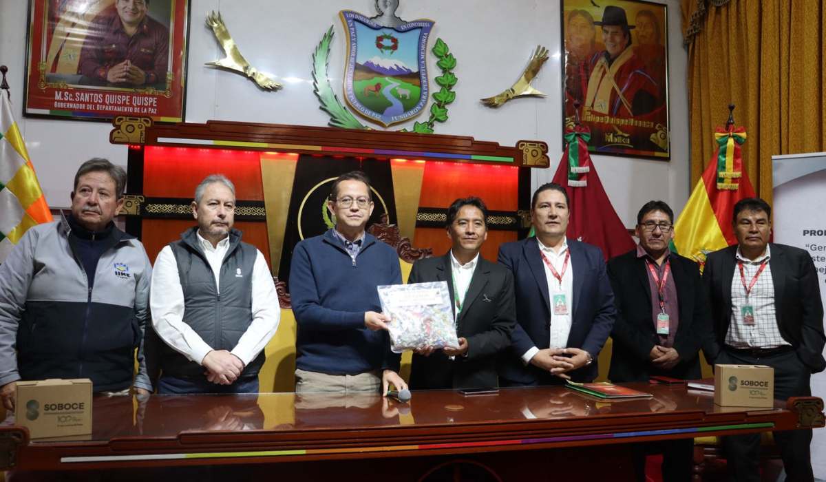 Gobernación de La Paz impulsará norma para transformar residuos en energía