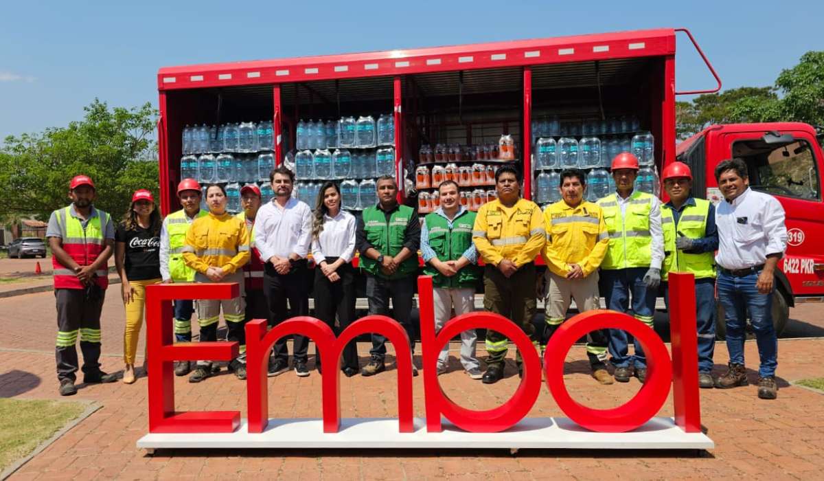 Embol entrega equipos para apoyar el combate a los incendios