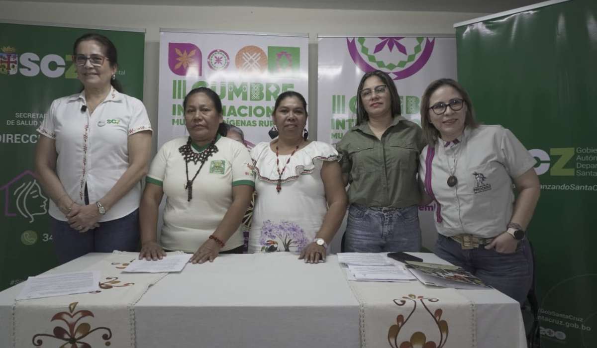 Cumbre internacional reúne a mujeres indígenas en pro de la defensa del medio ambiente
