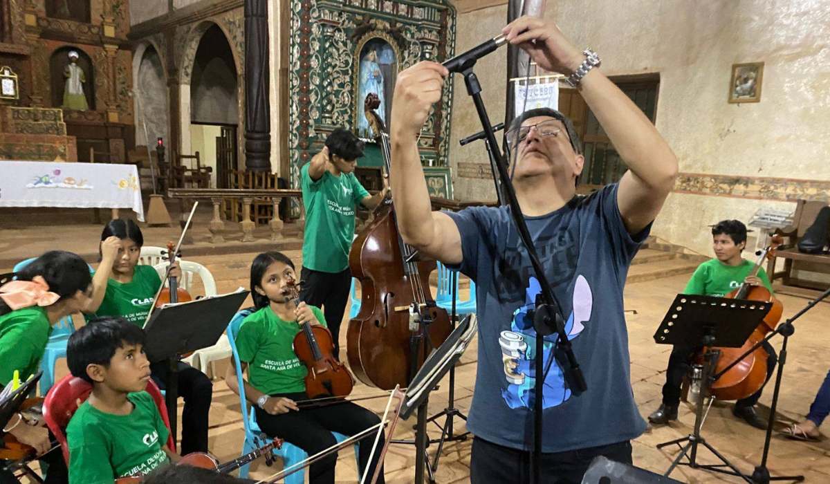 Que la música no se quede sin selva: Santa Ana de Velasco ya vibra con su encuentro barroco