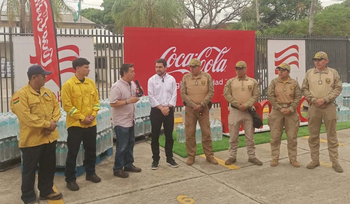 Embol entrega nuevos donativos para fortalecer lucha contra incendios