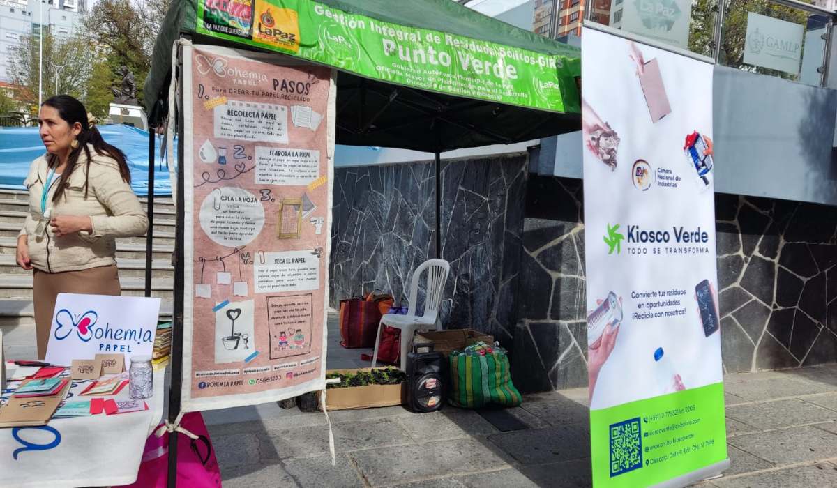 La Paz: la «Reciclatón Solidaria» concluye con una feria