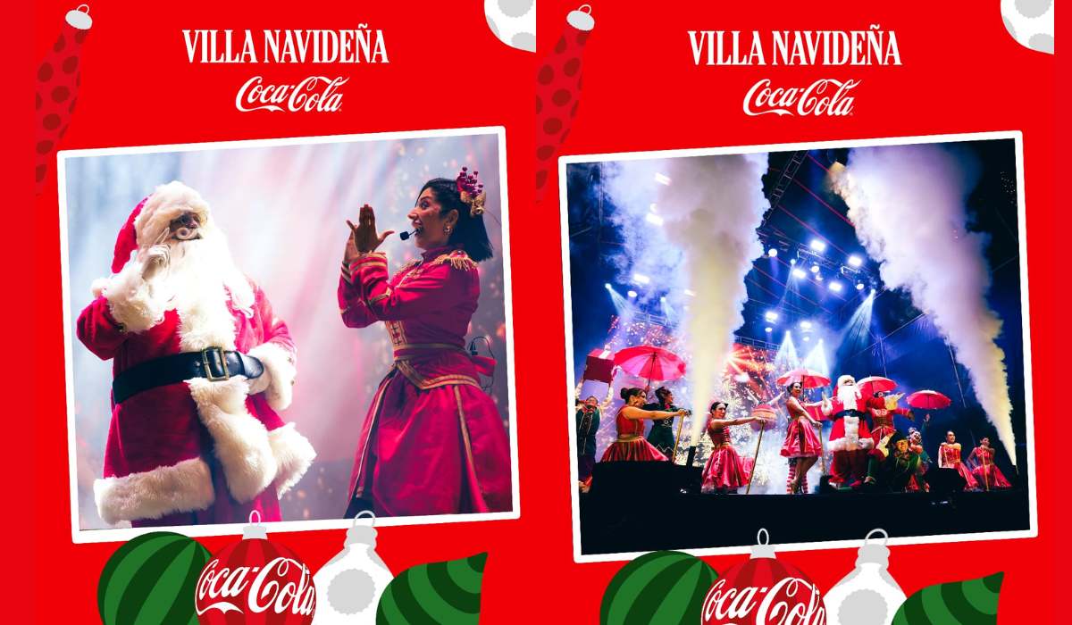 La Villa Navideña de Coca-Cola abrió sus puertas para regalar magia a las familias de Santa Cruz