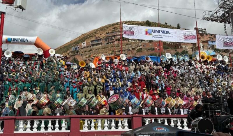 El Festival de Bandas 2026 mostró la riqueza cultural del Carnaval de Oruro