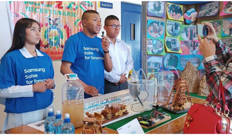 Jóvenes de Bolívar crearon un sensor para garantizar la calidad del agua