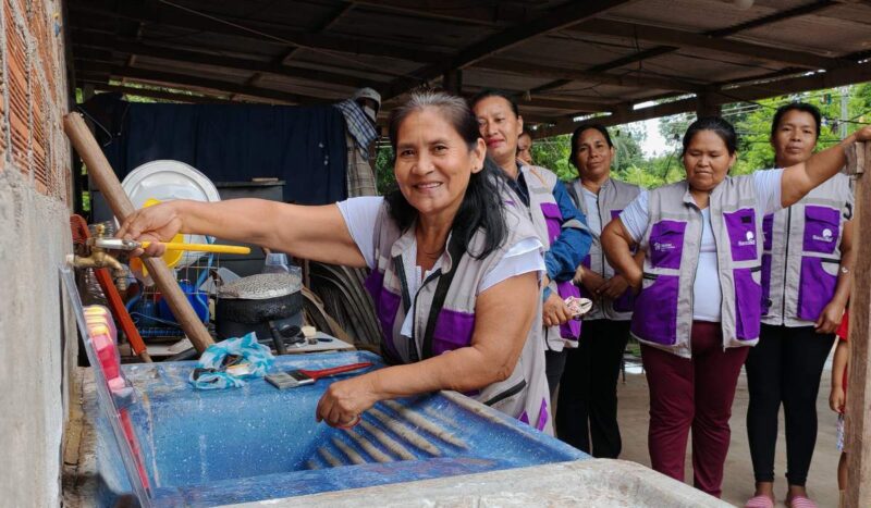 Mujeres que organizan, cuidan y defienden el acceso al agua