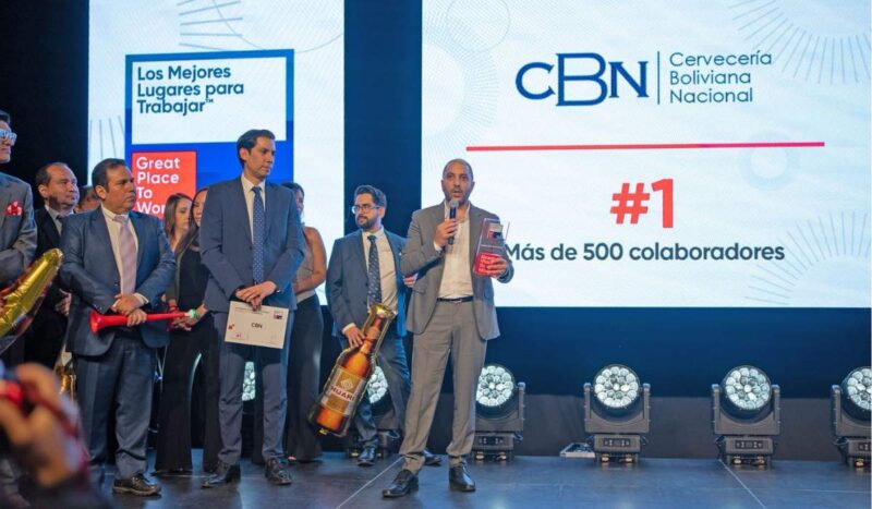 CBN elegida como el mejor lugar para trabajar en Bolivia
