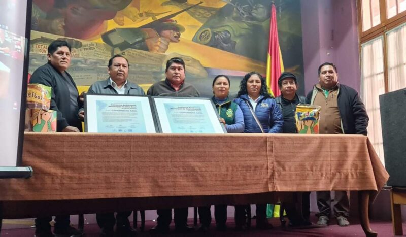 Palos Blancos y Alto Beni: «Comunidades Azules» por su gestión agroecológica que resiste a la minería