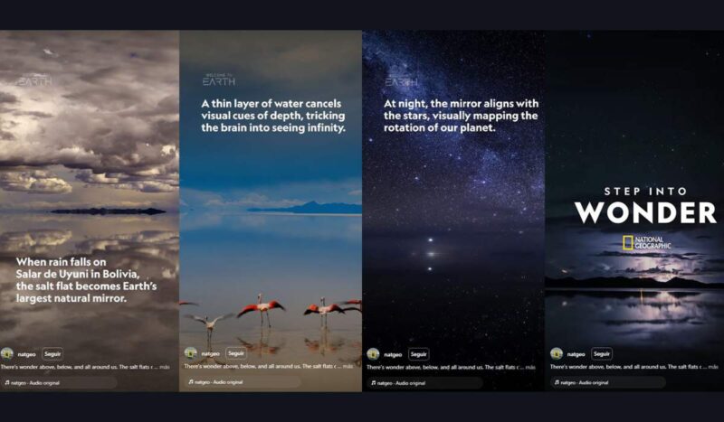 National Geographic: el Salar de Uyuni, el escenario donde el cosmos y la Tierra se unen